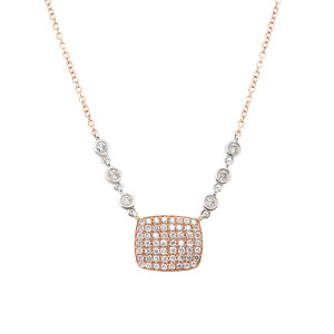 Pave Diamond Necklace