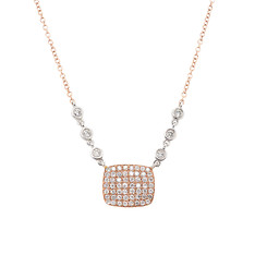 Pave Diamond Necklace