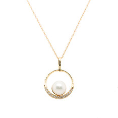Pearl and Diamond Pendant