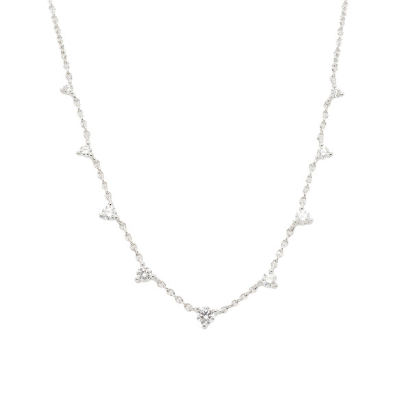 Diamond Station Necklace