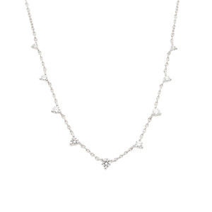 Diamond Station Necklace