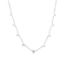 Diamond Station Necklace