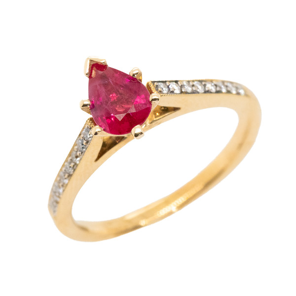 Ruby and Diamond Ring