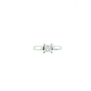 Princess Solitaire Engagement Ring