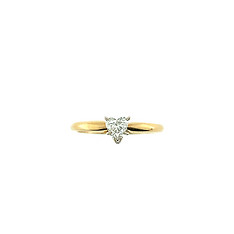 Two-Tone Heart Solitaire