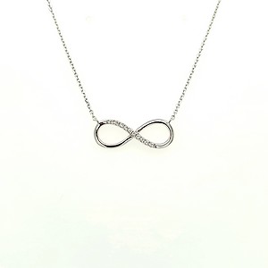 Diamond Infinity Pendant