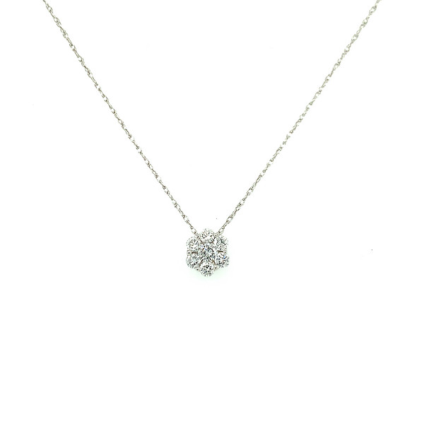 Diamond Cluster Pendant