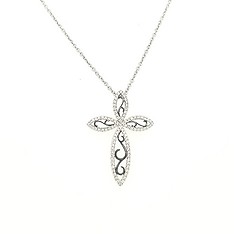 Diamond Cross Pendant