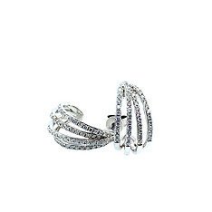 Diamond Hoop Earrings