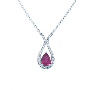 Ruby and Diamond Necklace