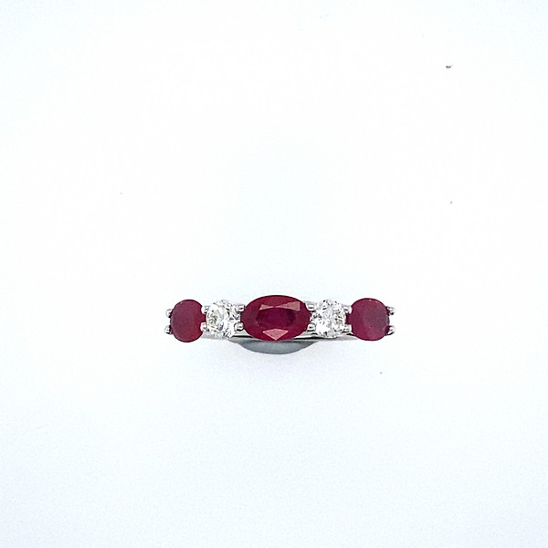 Ruby and Diamond Band