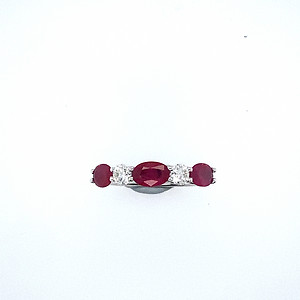 Ruby and Diamond Band