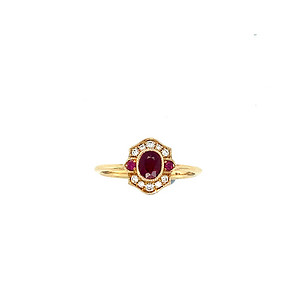 Ruby and Diamond Ring