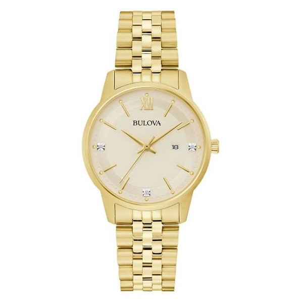 Bulova Ladies Gold Tone