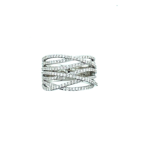 Multi Row Diamond Ring