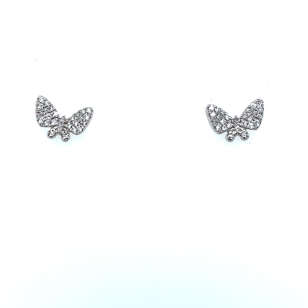 Butterfly Diamond Studs