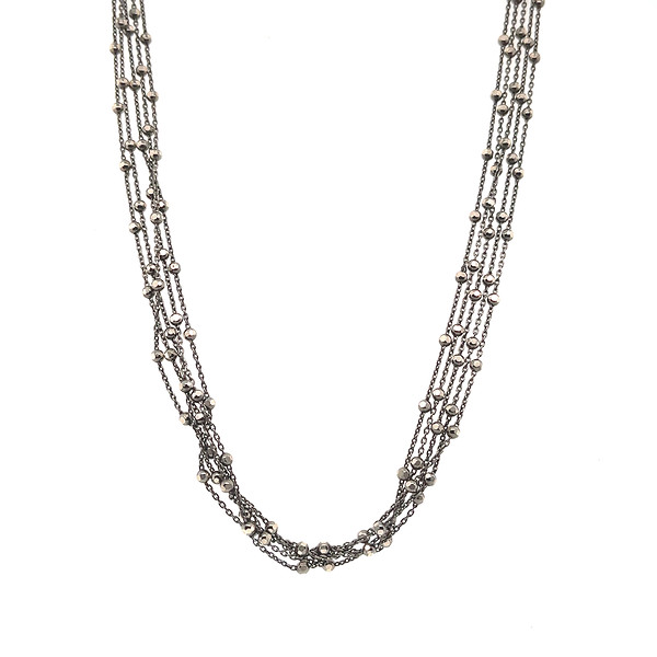 Silver Multi-Strand Necklace