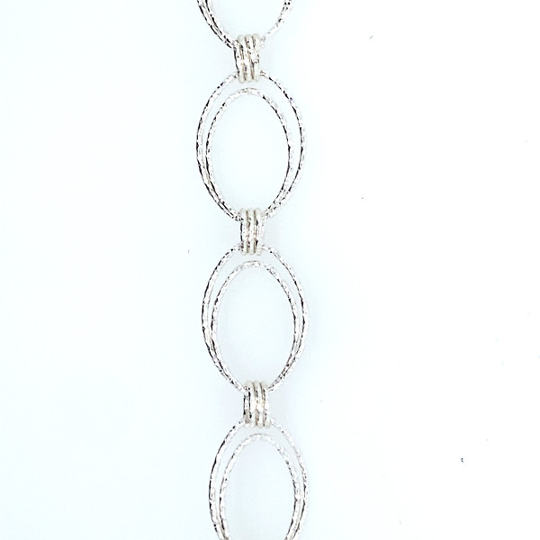 Sterling SIlver Oval Link Bracelet