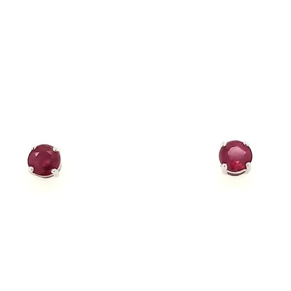 Ruby Stud Earrings