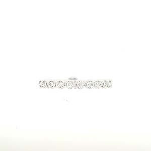 Bezel Set Diamond Band