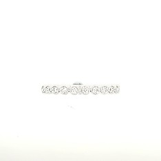Bezel Set Diamond Band