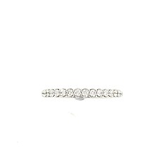 Straight Row Diamond Band