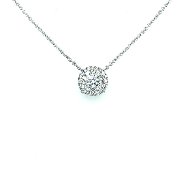 Stationary Diamond Cluster Pendant