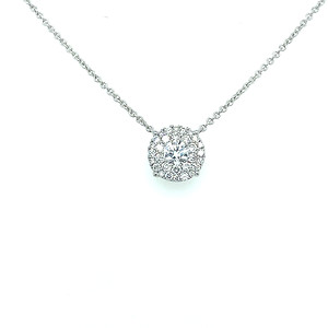 Stationary Diamond Cluster Pendant