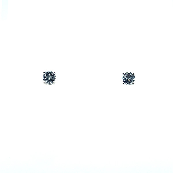 Aquamarine Studs