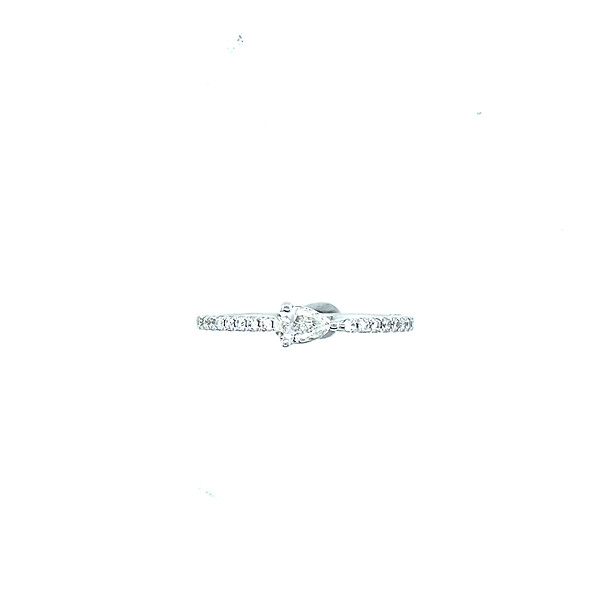 Pear Cut Diamond Ring