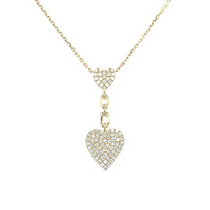 Heart Lariat Necklace