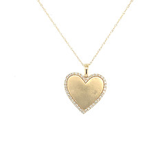 Heart Coin Pendant