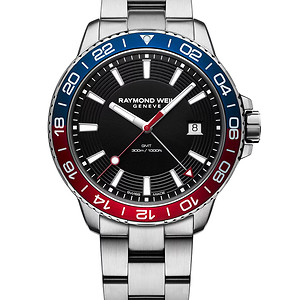 Raymond Weil Tango 300 Blue Red Diver Watch