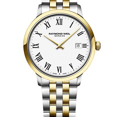 Raymond Weil Toccata Two-tone White Dial Watch