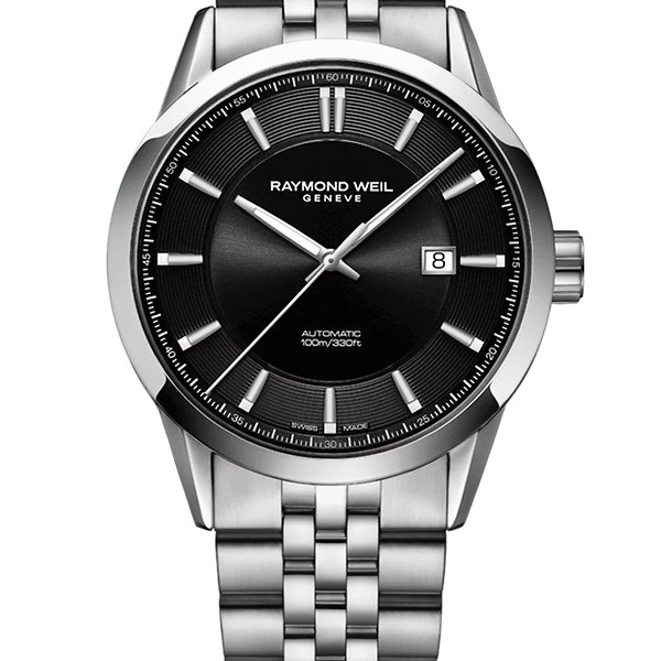 Raymond Weil Freelancer Steel Black Dial Automatic Watch