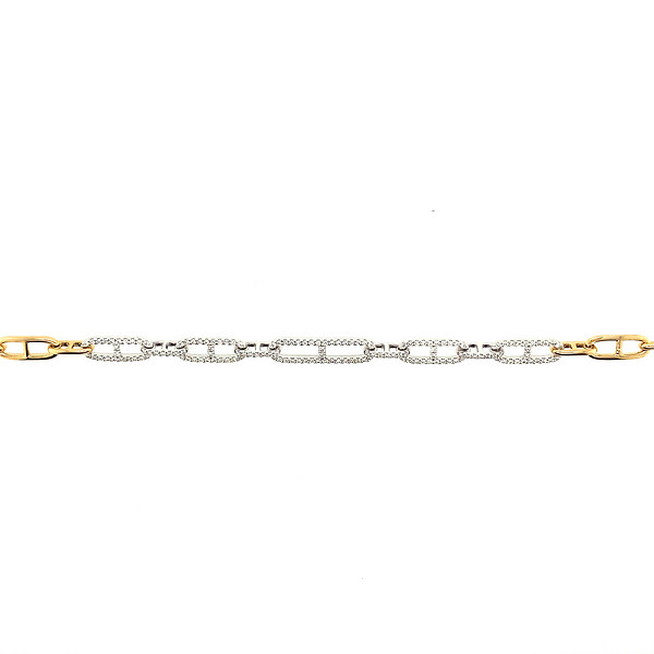 Oval Mariner Link Bracelet