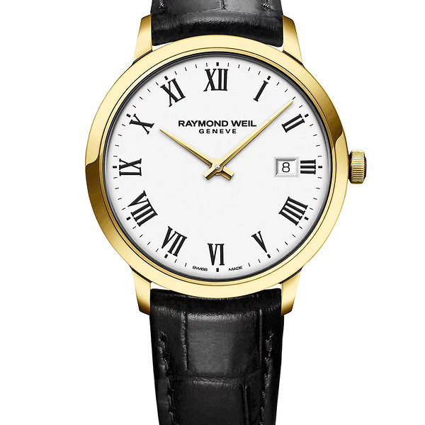 Raymond Weil Toccata Gold-Plated White Dial Quartz Watch