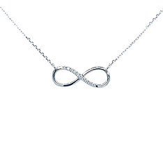 Diamond Infinity Pendant