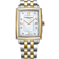 Raymond Weil Ladies Rectangular Two-Tone Quartz Watch