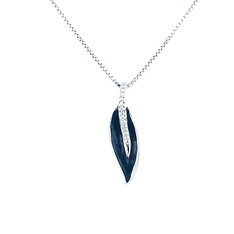 Sterling Silver Feather Pendant