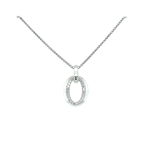 Sterling Silver Circle Pendant