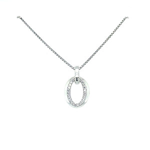 Sterling Silver Circle Pendant