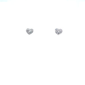 Sterling Silver Heart Earrings