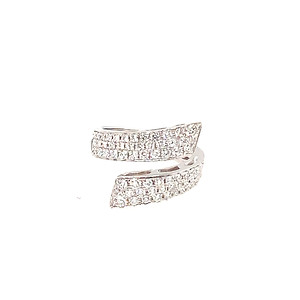 Diamond Pave Wrap Ring