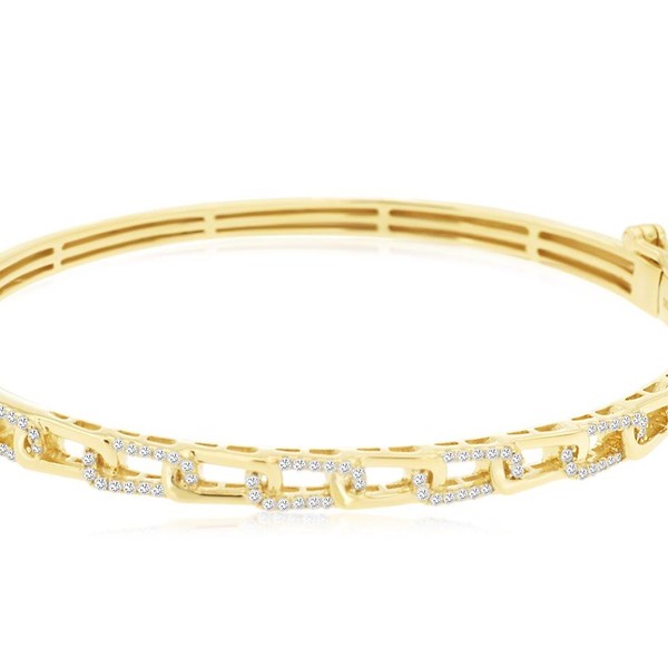 Diamond Bangle Bracelet 