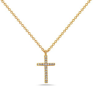 Diamond Cross Necklace