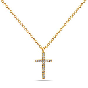 Diamond Cross Necklace